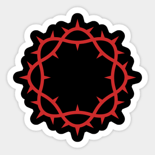 Crown of thorns Sticker